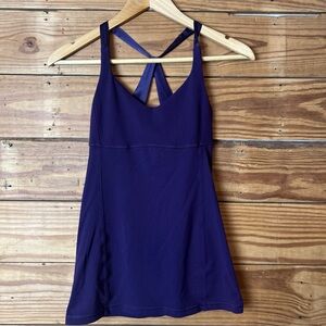Lululemon Athletica Deep Purple Tank Top
